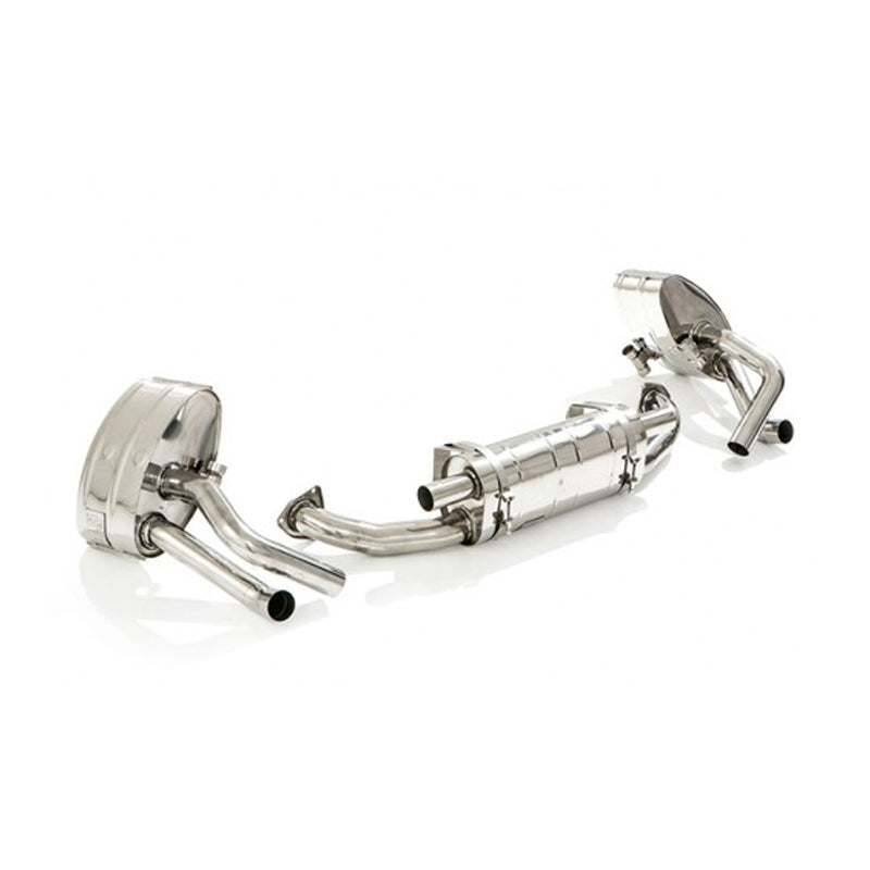 Tubi Style Stainless Steel Side & Central Mufflers Kit | Porsche 991.1 Carrera 2012-2016