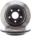 Alcon 2007+ Jeep JK 330x22mm Rotor Kit - Rear