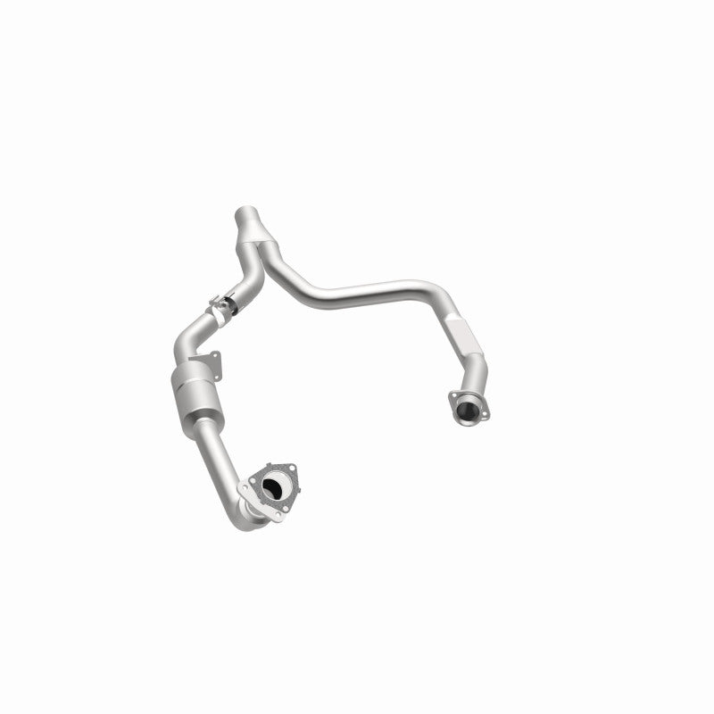 MagnaFlow 23476 hm grade direct-fit catalytic converter, opposite side view of the turntable spin