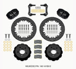 Wilwood Dynapro Radial Rear Drag Kit 12.90in Drilled 15-23 Mustang