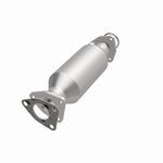 MagnaFlow 51841 oem grade direct-fit catalytic converter, opposite front three-quarter view of the turntable spin