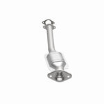 MagnaFlow 23397 hm grade direct-fit catalytic converter, opposite side view of the turntable spin