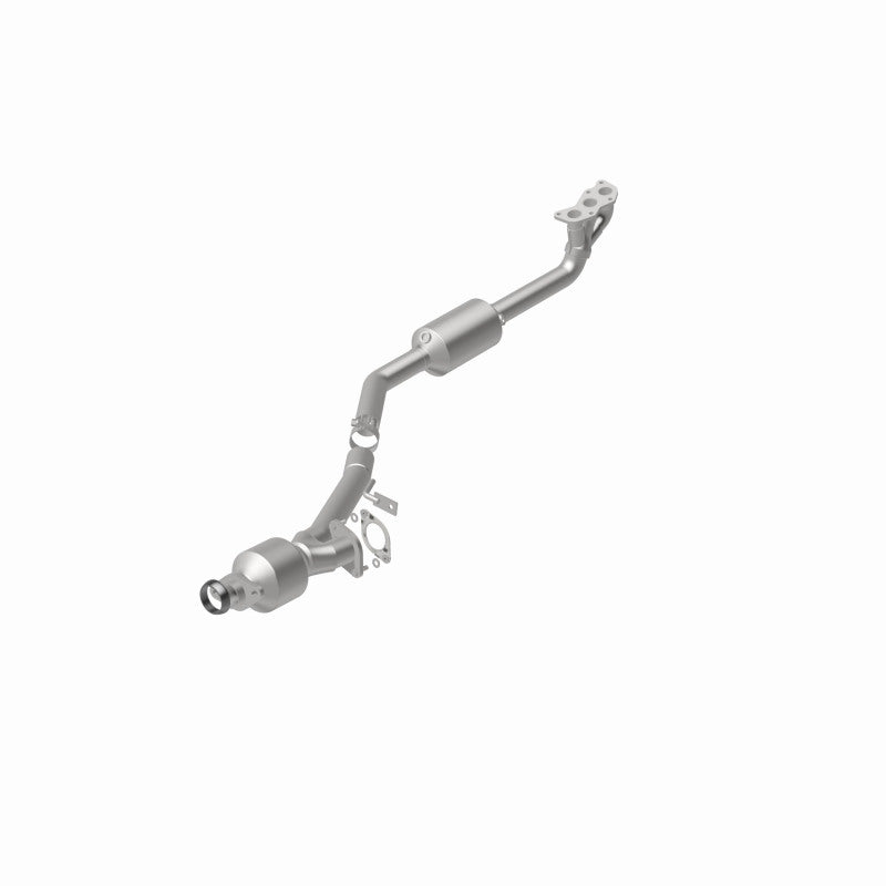 MagnaFlow 5411593 carb manifold converter, rear view of the turntable spin