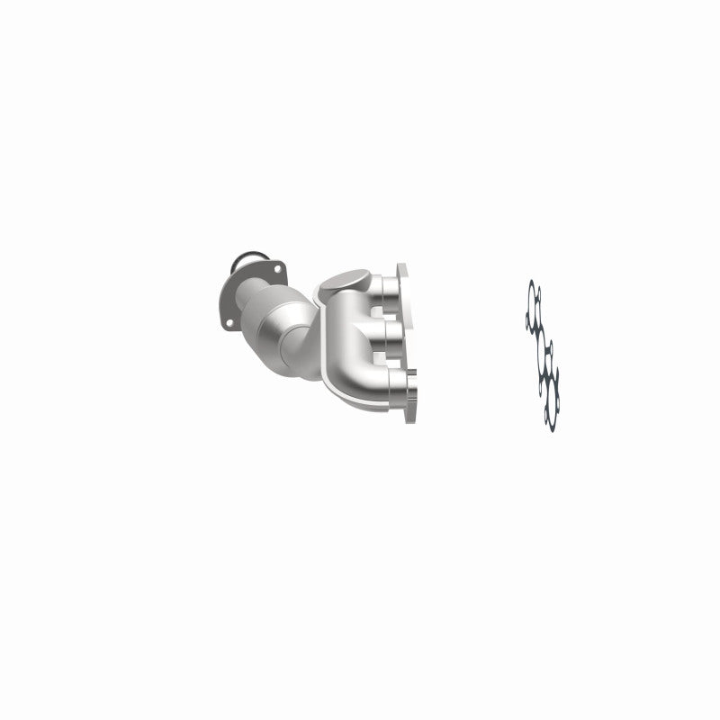 MagnaFlow 49995 oem grade manifold converter, opposite side view of the turntable spin