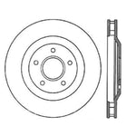 Stoptech 97-04 Chevy Corvette Right Front CRYO-STOP Rotor