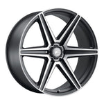 Forgestar X6 24x10 / 6x135 BP / ET25 / 6.5in BS Satin Black Wheel