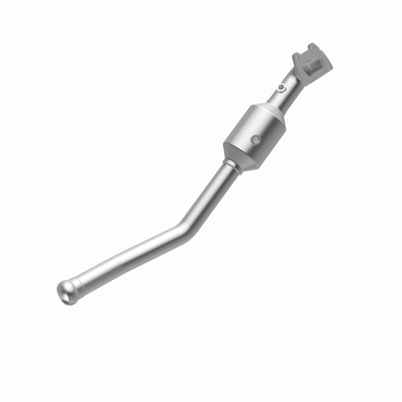 MagnaFlow 21-250 oem grade direct-fit catalytic converter, opposite side view of the turntable spin