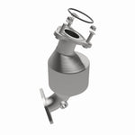 MagnaFlow 52300 oem grade direct-fit catalytic converter, opposite side view of the turntable spin