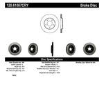 StopTech 05-14 Ford Mustang Cryo-Stop Rear Premium Rotor