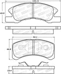 StopTech Street Brake Pads - Front