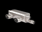 Akrapovic 16-17 Porsche 911 Carrera S/4/4S/GTS (991.2) Slip-On Line (Titanium) w/ Titanium Tips