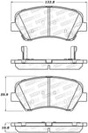 StopTech Street Brake Pads - Front