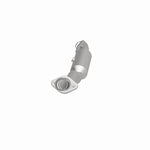 MagnaFlow 5461767 carb direct-fit catalytic converter, side view of the turntable spin