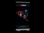 Akrapovic Pull Up Banner CAR - Corvette C8