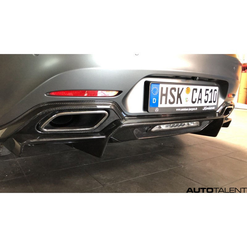 Capristo Rear Carbon Diffuser For Mercedes-Benz AMG GT - AutoTalent