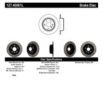 StopTech 04-08 Acura TL / 03-09 Honda Element Slotted & Drilled Left Rear Rotor