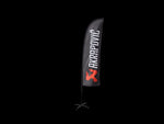 Akrapovic Self standing beach flag set - small