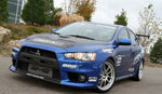 AMS Performance 08-15 Mitsubishi EVO X Front Mount Intercooler w/Modular Cast End Tanks & Logo