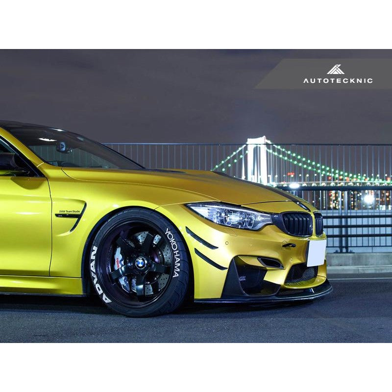 Autotecknic Aero Carbon Competition Brake Air Ducts For BMW F83 M4 - AutoTalent