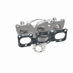 MagnaFlow 52783 oem grade manifold converter, opposite side view of the turntable spin