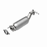 MagnaFlow 24403 hm grade direct-fit catalytic converter, rear view of the turntable spin