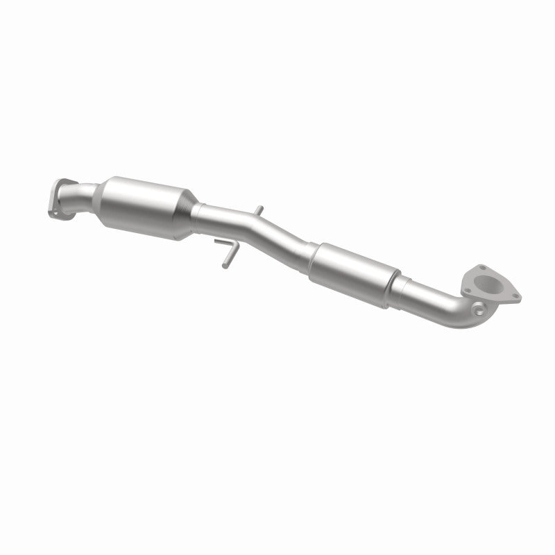 MagnaFlow 52914 oem grade direct-fit catalytic converter, opposite rear three-quarter view of the turntable spin