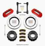 Wilwood TX6R Rear Kit 15.50in Red 2011-2015 GM Truck/SUV 2500