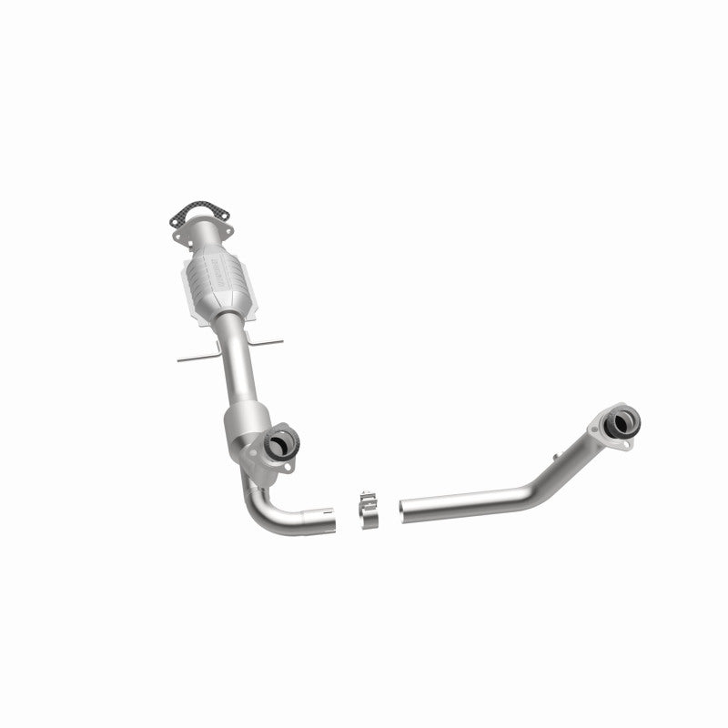 MagnaFlow 49110 oem grade direct-fit catalytic converter, opposite side view of the turntable spin