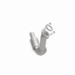 MagnaFlow 551937 carb direct-fit catalytic converter, opposite side view of the turntable spin