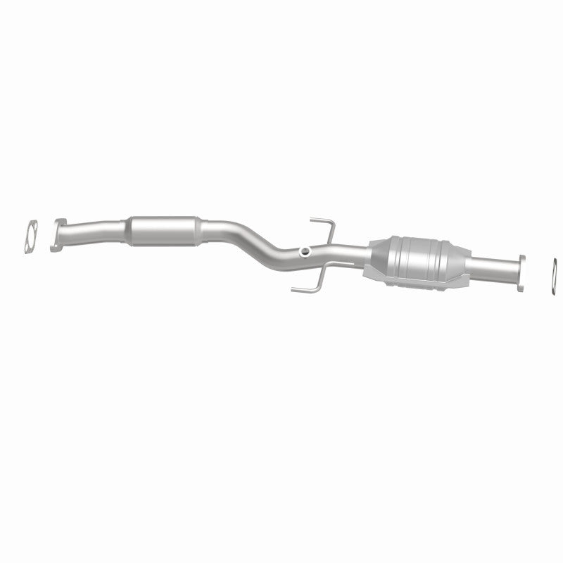 MagnaFlow 93194 hm grade direct-fit catalytic converter, side view of the turntable spin