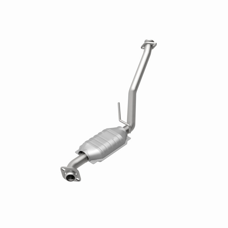 MagnaFlow 93340 epa direct-fit catalytic converter, rear view of the turntable spin