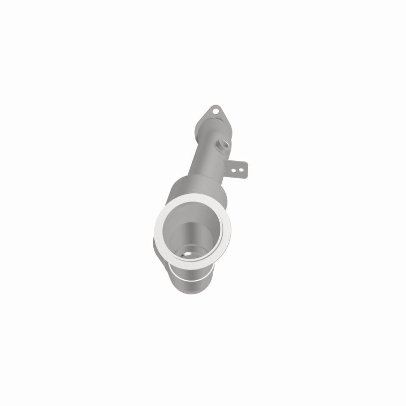 MagnaFlow 5411062 carb direct-fit catalytic converter, side view of the turntable spin