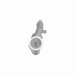MagnaFlow 5411062 carb direct-fit catalytic converter, side view of the turntable spin