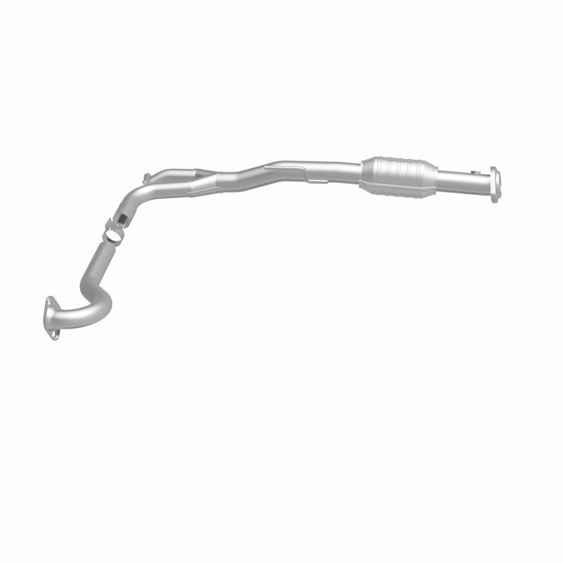 MagnaFlow 93236 hm grade direct-fit catalytic converter, side view of the turntable spin