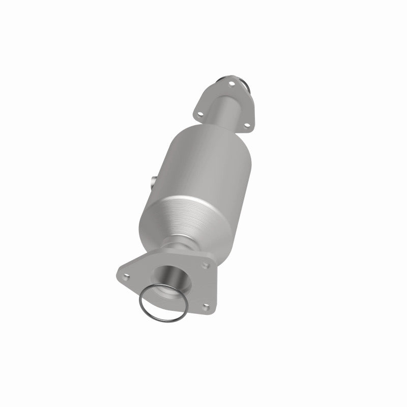 MagnaFlow 5461026 carb direct-fit catalytic converter, side view of the turntable spin