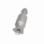 MagnaFlow 5461026 carb direct-fit catalytic converter, side view of the turntable spin