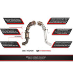 Fabspeed Sport Catalytic Converters for McLaren 675LT 2016-2017