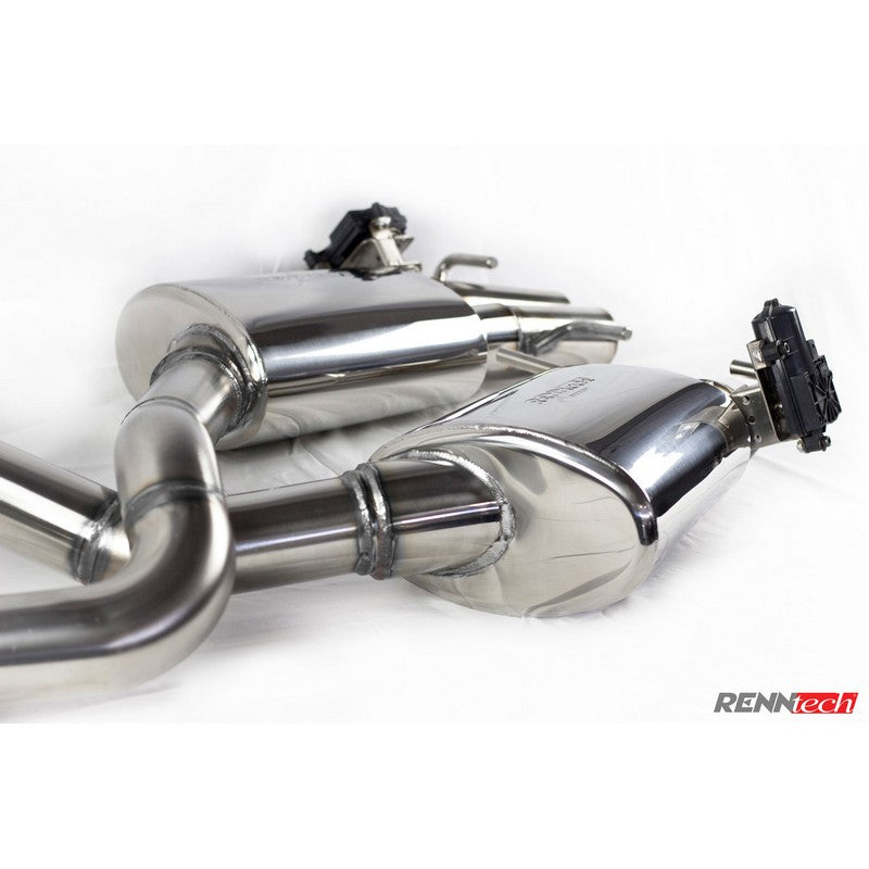 RennTech SS Axle-Back With Electronic Valves For Mercedes-Benz C63S AMG AutoTalent