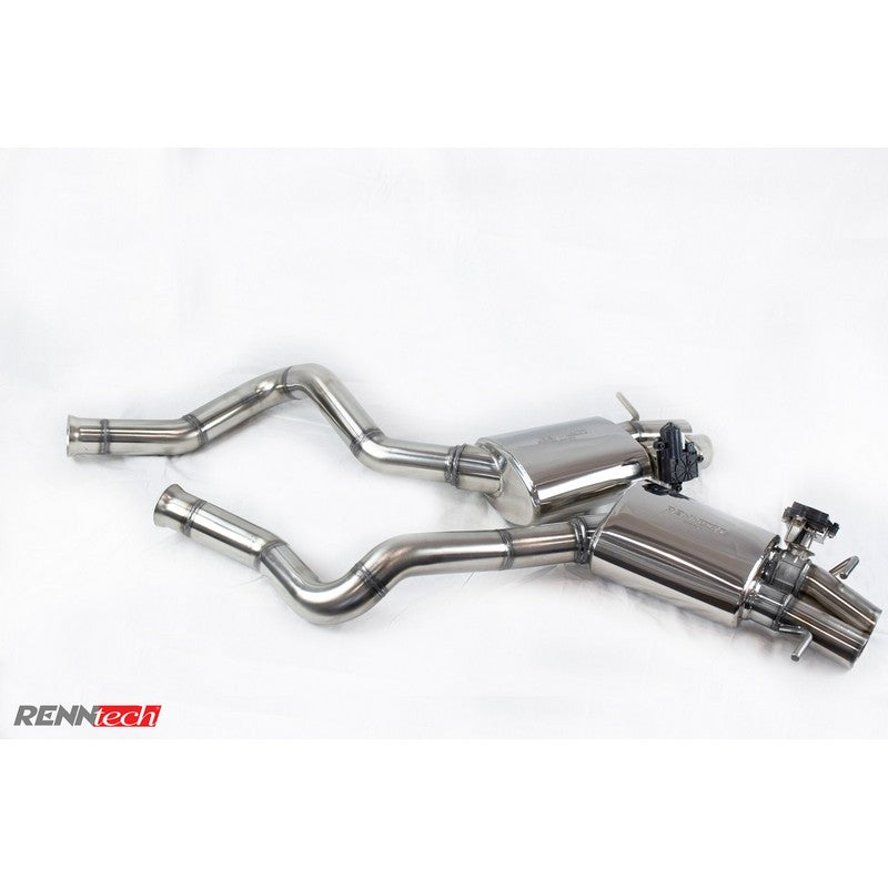 RennTech Performance SS Muffler For Mercedes-Benz C63S AMG - AutoTalent