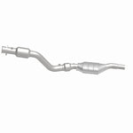 MagnaFlow 24119 hm grade direct-fit catalytic converter, side view of the turntable spin