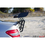 RennTech Aero Carbon Fiber Rear Mount DTM Style Wing For Mercedes-Benz C209 CLK 63 AMG - AutoTalent