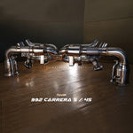 Fi Exhaust Downpipes for Porsche 992 Carrera S 2019-2020