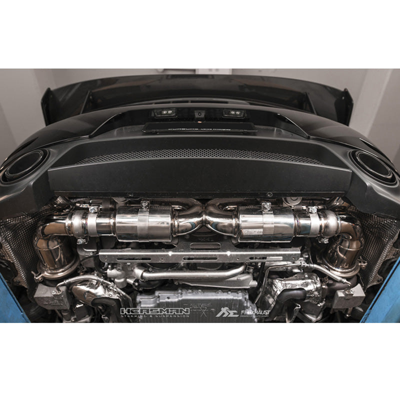 Fi Exhaust Axle-back System with Catless Downpipe for Porsche 991.2 GT2 RS 2018-2020
