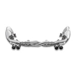 Tubi Style Stainless Steel Standard End Tips | Porsche Carrera 997.2 2009-2011