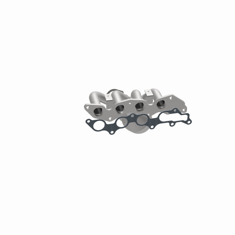 MagnaFlow 50391 hm grade manifold converter, opposite side view of the turntable spin