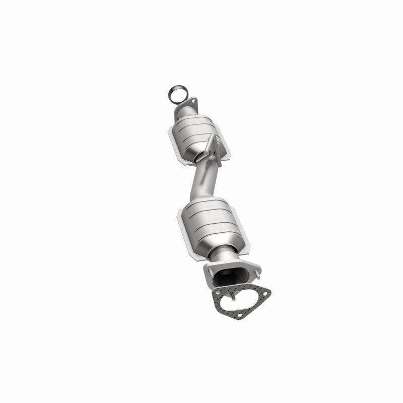 MagnaFlow 23313 hm grade direct-fit catalytic converter, opposite side view of the turntable spin