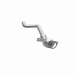 MagnaFlow 52224 oem grade direct-fit catalytic converter, opposite side view of the turntable spin