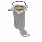 MagnaFlow 52232 oem grade direct-fit catalytic converter, opposite front three-quarter view of the turntable spin