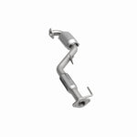MagnaFlow 24429 hm grade direct-fit catalytic converter, rear three-quarter view of the turntable spin