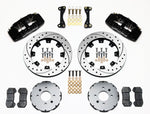 Wilwood Dynapro 6 Front Hat Kit 12.19in Drilled 90-99 Civic w/240 mm Disc